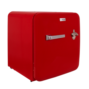 SnoMaster - 48L Red Retro Counter-Top Beverage Cooler