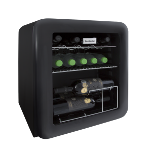 SnoMaster - 48L Black Retro Counter-Top Beverage Cooler
