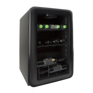 SnoMaster - 68L Black Retro Counter-Top Beverage Cooler