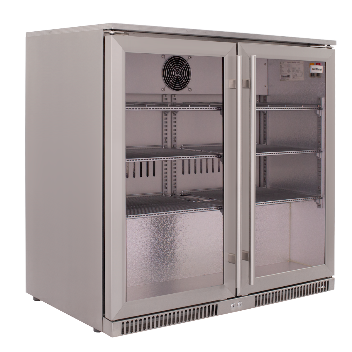 SnoMaster - 200L Under Counter Beverage Cooler Stainless Steel